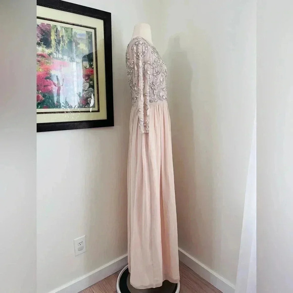 Anthropologie BHLDN Aidan Mattox Giada Dress Size US 6 - Picture 8 of 16